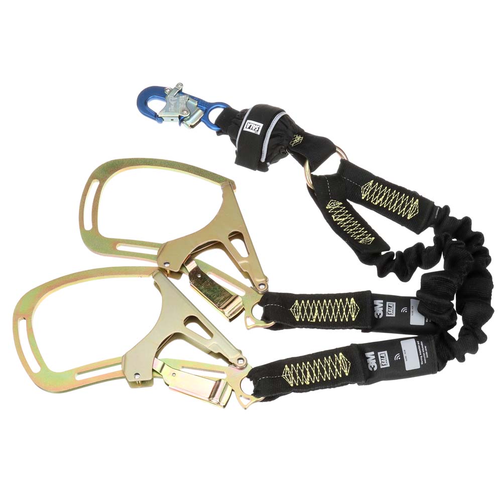 3M DBI Sala Shock Absorbing Arc Flash 100% Tie-Off Stretch Web Lanyard from Columbia Safety